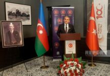 Gəncədə Türkiyə Cümhuriyyətinin 100 illiyi qeyd edilib Türkiyənin Gəncə şəhərindəki Baş Konsulluğu