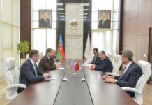 Ölkəmizdəki türk şirkətləri ilə yerli KOB subyektlərinin əməkdaşlıq imkanlarına dair fikir mübadiləsi aparılıb Türkiyə Respublikasının Azərbaycandakı səfiri Cahit Bağcı “Bakı KOB evi”ndə olub