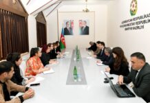 BMT-nin Uşaq Fondu UNICEF-in nümayəndə heyətinın Naxçıvana səfəri başlayıb BMT-nin Uşaq Fondu UNICEF-in nümayəndə heyətinın Naxçıvana səfəri başlayıb