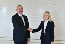 Azərbaycan Prezidenti İlham Əliyev ATƏT Parlament Assambleyasının prezidentini qəbul edib Azərbaycan Respublikasının Prezidenti İlham Əliyev noyabrın 13-də ATƏT Parlament Assambleyasının prezidenti Pia Kaumanı qəbul edib