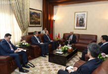 Ceyhun Bayramov Mərakeşin Nümayəndələr Palatasının sədri ilə parlamentlərarası ələqələri müzakirə edib Azərbaycanın xarici işlər naziri Ceyhun Bayramov Mərakeşin Nümayəndələr Palatasının sədri Raşid Talbi Əl Alami ilə görüşüb