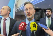 Fahrettin Altun: Azərbaycanın Milli Qurtuluş Gününü və Şuşa Bəyannaməsinin dördüncü ildönümünü ən səmimi duyğularımla təbrik edirəm Türkiyə Prezidenti Administrasiyasının Kommunikasiya İdarəsinin rəhbəri Fahrettin Altun