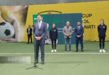 Ulu Öndərin xatirəsinə həsr olunan minifutbol turnirinin açılış mərasimi keçirilib Ulu Öndərin xatirəsinə həsr olunan minifutbol turnirinin açılış mərasimi