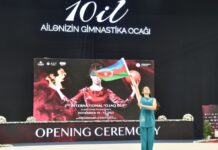 Bədii gimnastika üzrə ikinci beynəlxalq “Ocaq kuboku” yarışının açılış mərasimi keçirilib Bədii gimnastika üzrə ikinci beynəlxalq “Ocaq kuboku” yarışının açılış mərasimi