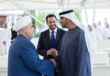 Allahşükür Paşazadə Birləşmiş Ərəb Əmirliklərinin Prezidenti ilə görüşüb Qafqaz Müsəlmanları İdarəsinin sədri şeyxülislam Allahşükür Paşazadə bir qrup Forum iştirakçıları ilə birgə Birləşmiş Ərəb Əmirliklərinin Prezidenti Şeyx Məhəmməd bin Zayed Al Nəhyan tərəfindən qəbul edilib