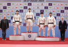 Cüdo üzrə Azərbaycan çempionatına yekun vurulub cüdo üzrə Azərbaycan çempionatı