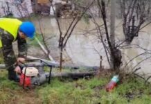 FHN: Xaçmazda fərdi yaşayış evlərindən su çəkilərək kənarlaşdırılır Fövqəladə Hallar Nazirliyi