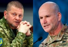 Zalujnı NATO-nun Avropadakı ali baş komandanı ilə cəbhədəki son durumu müzakirə edib Ukrayna Silahlı Qüvvələrinin baş komandanı Valeri Zalujnı ilə NATO-nun Avropadakı ali baş komandanı və ABŞ-nin Avropa Komandanlığının baş komandanı general Kristofer Kavoli arasında telefon danışığı olub