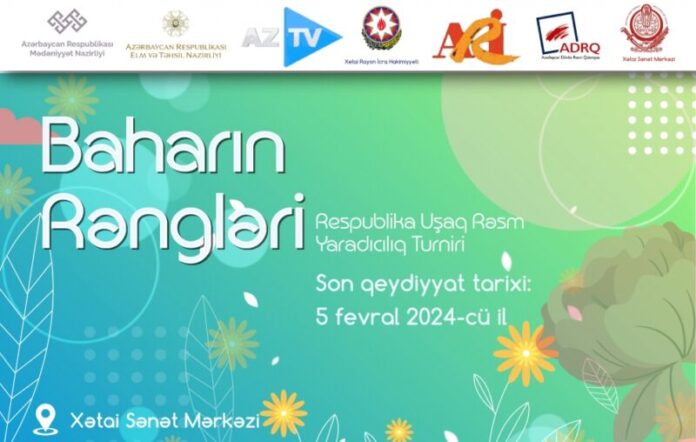 “Baharın rəngləri” adlı respublika uşaq rəsm yaradıcılıq turniri