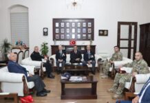 Azərbaycanlı qazilər Mersində bir sıra rəsmi və hərbyönümlü şəxslərlə görüşüblər Azərbaycanlı qazilər Mersində bir sıra rəsmi və hərbyönümlü şəxslərlə görüşüblər