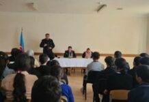 Qubada məktəblilər narkotikin fəsadları barədə maarifləndiriliblər Qubada məktəblilər narkotikin fəsadları barədə maarifləndiriliblər