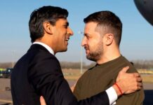 Zelenski Sunakla HHM-in gücləndirilməsini müzakirə edib Ukrayna Prezidenti Volodimir Zelenski ilə Böyük Britaniyanın Baş naziri Rişi Sunak