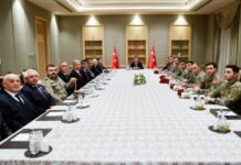 Türkiyənin vitse-prezidenti azərbaycanlı qazilərlə görüşüb Türkiyənin vitse-prezidenti Cevdet Yılmaz bu ölkədə səfərdə olan azərbaycanlı qazilərlə görüşüb