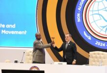 Qoşulmama Hərəkatına sədrlik Azərbaycan tərəfindən Uqandaya təhvil verilib Qoşulmama Hərəkatına sədrlik Azərbaycan tərəfindən Uqandaya təhvil verilib