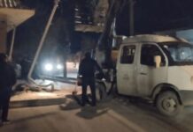 Avtomobil qəzası nəticəsində Xaçmaz şəhəri işıqsız qalıb Avtomobil qəzası