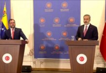 Venesuela Türkiyə ilə qarşılıqlı faydalı əməkdaşlığı genişləndirir Venesuelanın xarici əlaqələr üzrə üzrə xalq hakimiyyəti naziri Dri İvan Gil-Pinto və Türkiyənin xarici işlər naziri Hakan Fidan