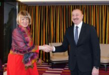 Prezident İlham Əliyev və ATƏT-in Baş katibi Helqa-Mariya Şmid Münxendə görüşüblər Fevralın 18-də Münxendə Azərbaycan Respublikasının Prezidenti İlham Əliyev ilə qarşı tərəfin müraciətinə əsasən ATƏT-in Baş katibi, Münxen Təhlükəsizlik Konfransı Fondu Şurasının vitse-prezidenti xanım Helqa-Mariya Şmidin görüşü olub