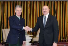 Prezident İlham Əliyev Münxen Təhlükəsizlik Konfransının sədri ilə görüşüb Fevralın 18-də Münxendə Azərbaycan Respublikasının Prezidenti İlham Əliyev ilə qarşı tərəfin müraciətinə əsasən Münxen Təhlükəsizlik Konfransının sədri Kriştof Xoysqenin görüşü olub