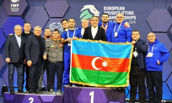 Azərbaycan ağırlıqqaldıranı Avropa çempionatında 3 qızıl medal qazanıb
