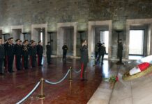 Azərbaycan generalları Anıtqəbri ziyarət ediblər Azərbaycan generalları Anıtqəbri ziyarət ediblər