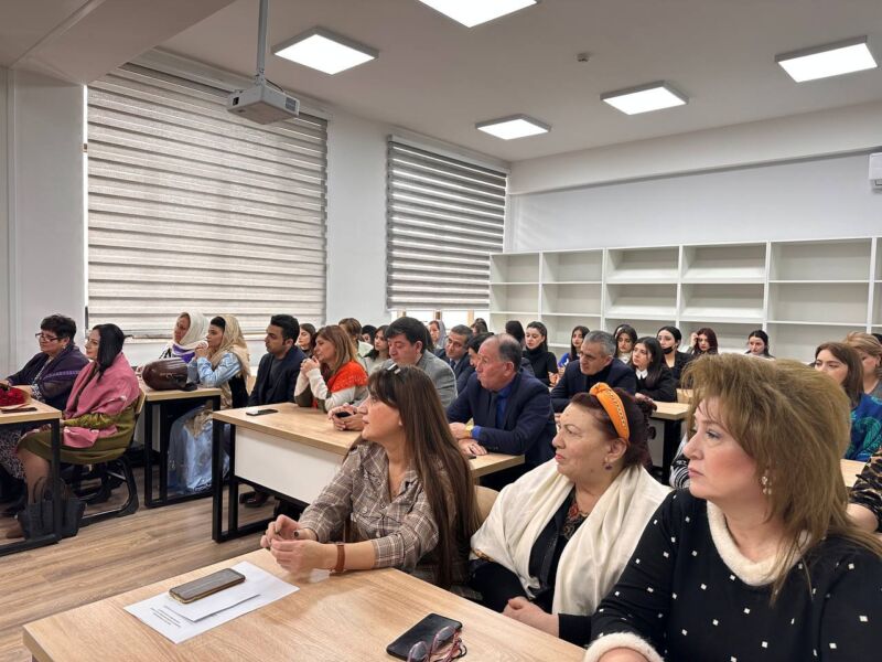 Bakı Dövlət Universitetində "Sazlı, sözlü kəlağayı günləri" tədbiri