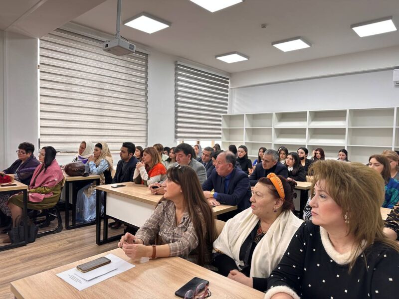 Bakı Dövlət Universitetində "Sazlı, sözlü kəlağayı günləri" tədbiri