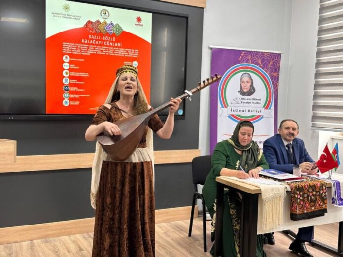 Bakı Dövlət Universitetində "Sazlı, sözlü kəlağayı günləri" tədbiri