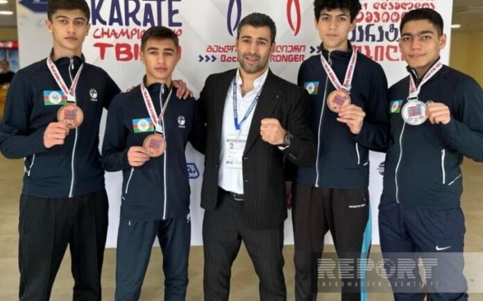 Azərbaycanın yeniyetmə və gənc karateçiləri Avropa birinciliyini 8 medalla başa vurublar