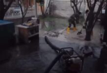 Naxçıvanda intensiv yağışlar nəticəsində bəzi ərazilər subasmaya məruz qalıb subasma