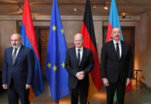 Münxendə Azərbaycan Prezidentinin Ermənistanın Baş naziri ilə ikitərəfli görüşü olub Fevralın 17-də Münxendə Azərbaycan Respublikasının Prezidenti İlham Əliyevin Ermənistan Respublikasının Baş naziri Nikol Paşinyan ilə ikitərəfli görüşü olub