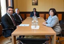 Cenevrədə Azərbaycan və Ermənistan parlamentlərinin sədrlərinin ikitərəfli görüşü keçirilib Azərbaycan və Ermənistan parlamentlərinin sədrləri Sahibə Qafarovanın və Alen Simonyanın ikitərəfli görüşü