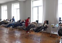 Fövqəladə Hallar Nazirliyində qanvermə aksiyası keçirilib Fövqəladə Hallar Nazirliyində qanvermə aksiyası