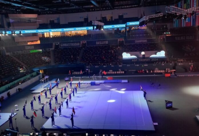 idman gimnastikası üzrə Dünya Kubokunun açılış mərasimi