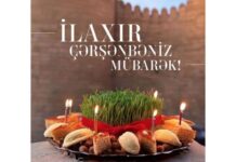 Azərbaycanın Birinci vitse-prezidenti Mehriban Əliyeva İlaxır çərşənbə ilə bağlı paylaşım edib İlaxır çərşənbə