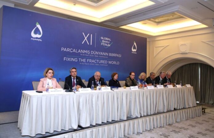 XI Qlobal Bakı Forumu ilə əlaqədar mətbuat konfransı təşkil olunub