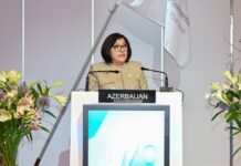 Milli Məclisin sədri Sahibə Qafarova Parlamentlərarası İttifaqın 148-ci Assambleyasında çıxış edib Milli Məclisin sədri Sahibə Qafarova