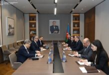 Ceyhun Bayramov UNESCO-nun baş direktoru vəzifəsinə namizədə Azərbaycanın tövsiyələrini təqdim edib Azərbaycan Respublikasının xarici işlər naziri Ceyhun Bayramov BMT-nin Təhsil, Elm və Mədəniyyət Məsələləri üzrə Təşkilatının (UNESCO) baş direktoru vəzifəsinə Misirin namizədi Xalid El-Enanini qəbul edib