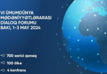 Dünyanın mədəni tərəqqisinə Azərbaycanın dəyərli töhfələri VI mədəniyyətlərarası dialoq forumu