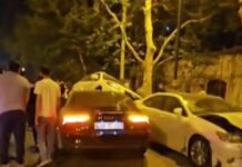 Bakının mərkəzində 9 maşının toqquşmasına səbəb avtomobillərin sürət yarışına çıxması olub zəncirvari qəza