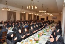 Şamaxıda şəhid ailələri üçün iftar süfrəsi açılıb Şamaxıda şəhid ailələri üçün iftar süfrəsi
