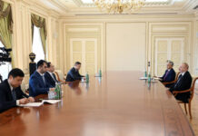 Prezident İlham Əliyev Xarici ölkələrlə dostluq üzrə Çin Xalq Assosiasiyasının sədrini qəbul edib Azərbaycan Respublikasının Prezidenti İlham Əliyev aprelin 29-da Çin Xalq Respublikasının Xarici ölkələrlə dostluq üzrə Çin Xalq Assosiasiyasının sədri Yan Vanmini qəbul edib