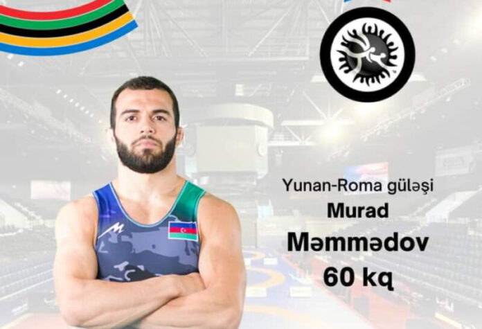 Azərbaycanın yunan-Roma güləşçisi Murad Məmmədov