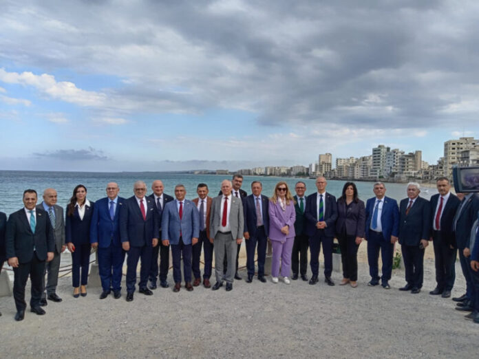 Milli Məclisin deputatları Şimali Kipr Türk Cümhuriyyətində Qapalı Maraş şəhərində olublar