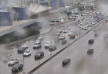 Bakının bir sıra yollarında nəqliyyatın hərəkəti çətinləşib yol