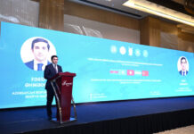 Ədliyyə naziri: Bütövlükdə hüquq sahəsində Türk dövlətlərı arasında sıx əməkdaşlıq formalaşıb ədliyyə naziri Fərid Əhmədov "Türk dövlətlərinin hüquq tətbiqetmə fəaliyyətlərində rəqəmsallaşma və inteqrasiya" mövzusunda keçirilən beynəlxalq konfransda