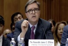 ABŞ dövlət katibinin köməkçisi Azərbaycana səfər edəcək ABŞ dövlət katibinin Avropa və Avrasiya məsələləri üzrə köməkçisi Ceyms O’Brayn