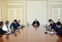 Prezident İlham Əliyev TÜRKPA-nın nümayəndə heyətini qəbul edib Prezident İlham Əliyev TÜRKPA-nın nümayəndə heyətini qəbul edib