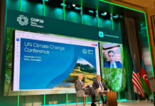 Vaşinqtonda Azərbaycanın COP29 sədrliyinə dair tədbir keçirilib Vaşinqtonda Azərbaycanın COP29 sədrliyinə dair tədbir keçirilib