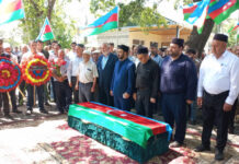 30 ildən sonra nəşi tapılan şəhid Zahid Nağıyev Ağdamda torpağa tapşırılıb 30 ildən sonra nəşi tapılan şəhid Zahid Nağıyev Ağdamda torpağa tapşırılıb