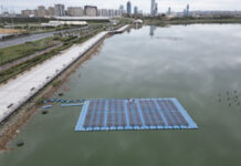 Böyükşor gölü üzərində 100 kVt gücündə pilot günəş enerjisi qurğusu istismara verilib Böyükşor gölü